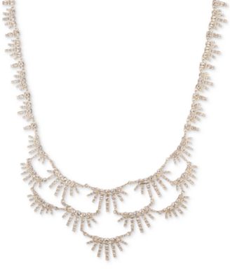 Givenchy Crystal Statement Necklace, 16 