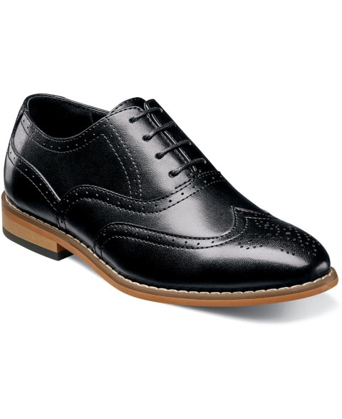 Обувь Stacy Adams Big Boy Dunbar Wingtip Oxford Shoe