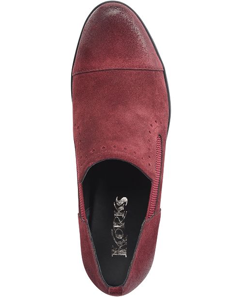 korks gertrude slip on shoes