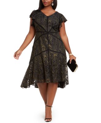 plus size flowy dresses with sleeves