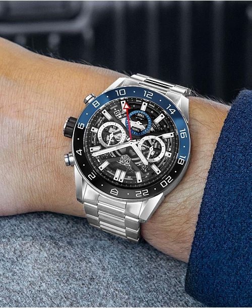 TAG Heuer Men's Swiss Automatic Chronograph Carrera Heuer ...