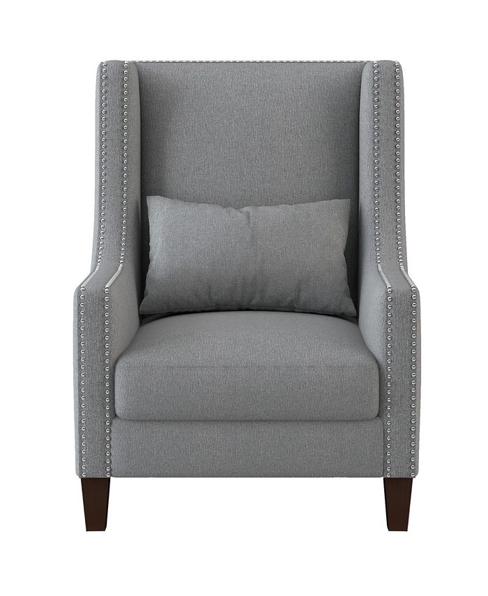 Homelegance Verona Wingback Chair & Reviews Furniture Macy's