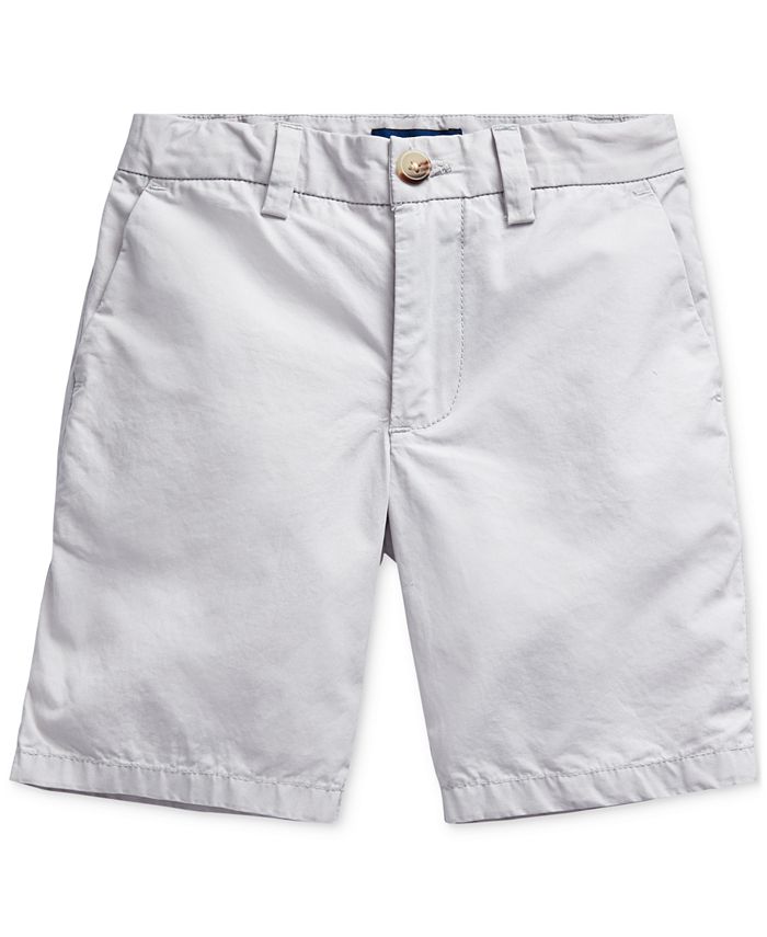 Polo Ralph Lauren Big Boys Cotton Poplin Shorts - Macy's