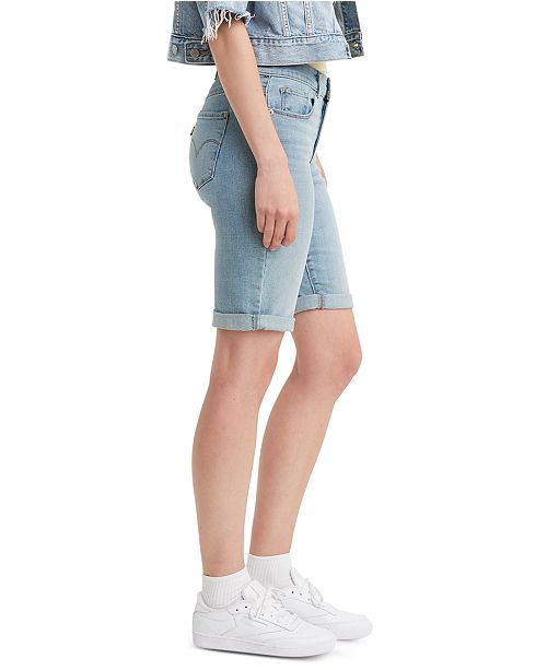 Levi's Women's Denim Bermuda Shorts & Reviews Women Macy's