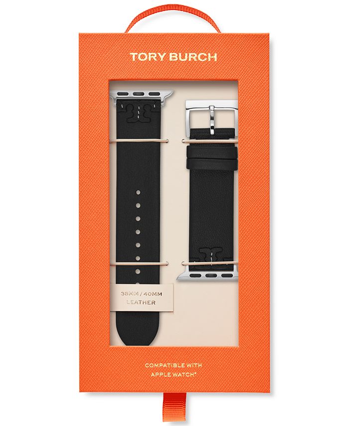 Tory Burch Apple Watch Band Black 