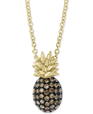 image of Effy Diamond Pineapple 18