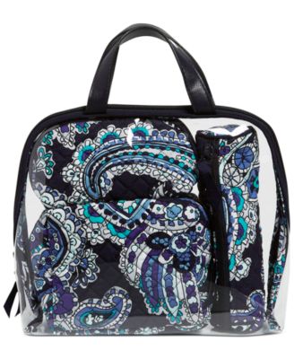 vera bradley 4 piece travel set