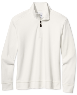 Tommy Bahama Men's Martinique Quarter-zip Sweater In Continental
