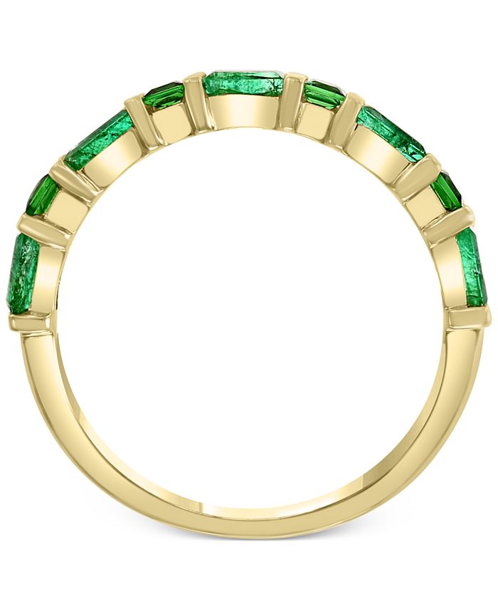 EFFY Collection - Emerald (3/8 ct. t.w.) & Tsavorite (1/5 ct. t.w.) Ring in 14K Gold