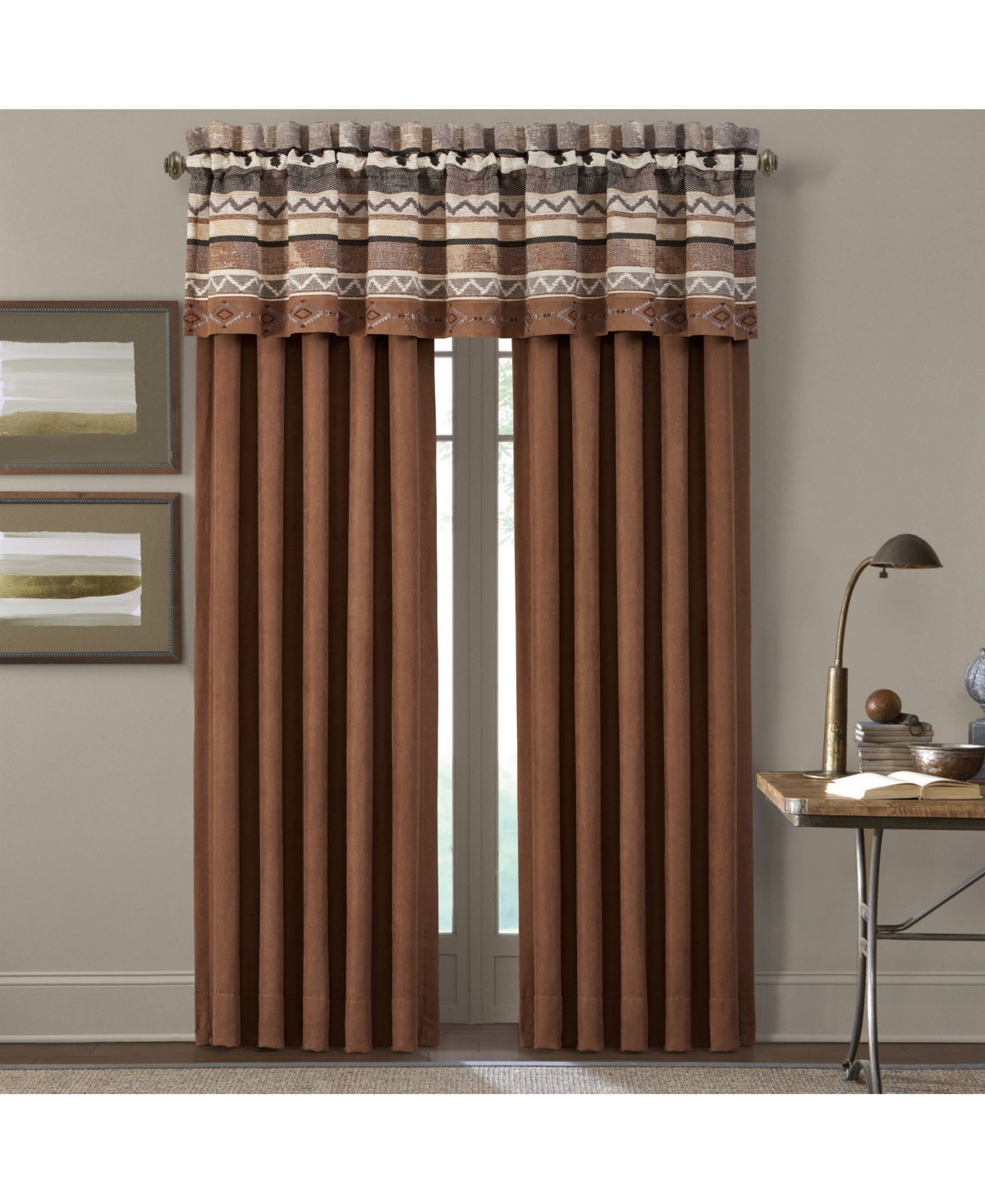 J Queen New York Timber Window Panel Pair, 50