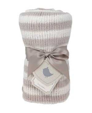 Living Textiles Chenille Baby Blanket Bedding