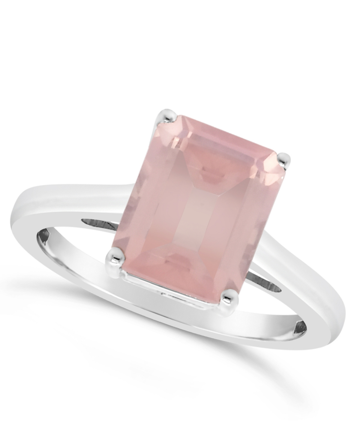 Sky Blue Topaz (4-1/6 ct. t.w.) Ring in Sterling Silver. Also Available (3-1/4 ct. t.w.) - Rose Quartz