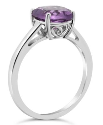 Citrine (1-7/8 ct. t.w.) Ring in Sterling Silver. Also Available in Rose Quartz (2-1/4 ct. t.w.) and Amethyst (1-3/4 ct. t.w.)