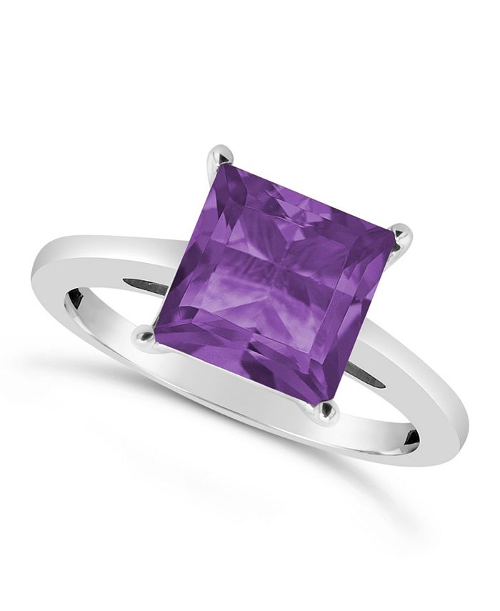 Macys amethyst new arrivals ring