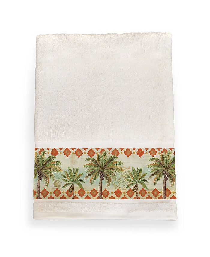 Laural Home - Spice Palm Bath Towel