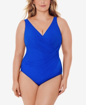 Miraclesuit Oceanus One-piece Allover Slimming Swimsuit Women's Swimsuit In Delphine