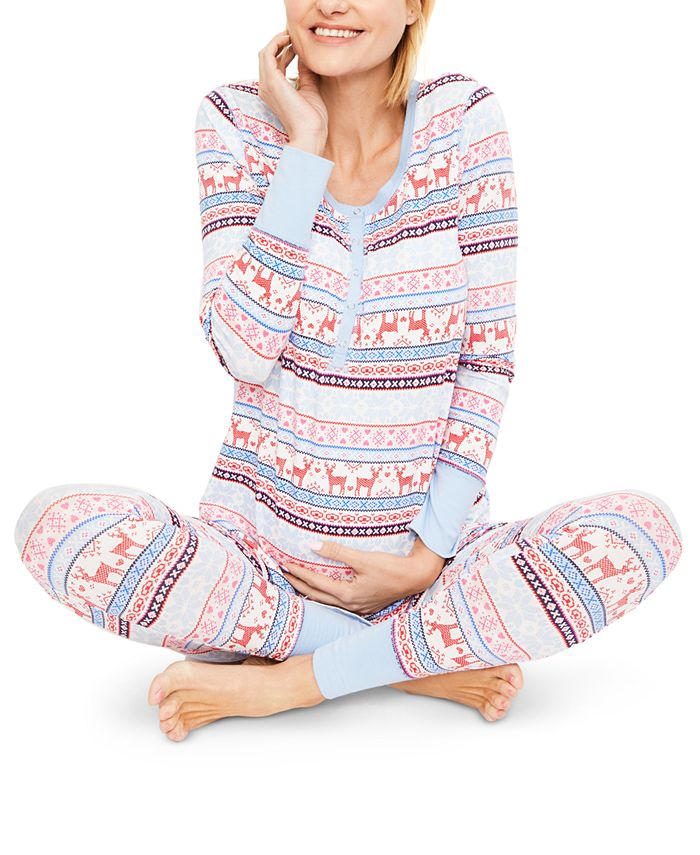 Motherhood Maternity Pajama Set Macy's