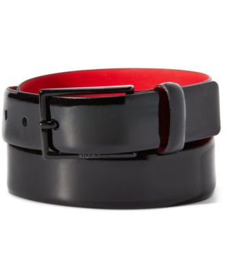 hugo by hugo boss men's garney leather belt