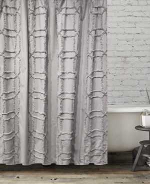 Bcbg Clip Cube Tufted Shower Curtain Bedding