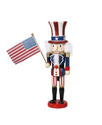 Kurt Adler - 15-Inch Hollywood Wooden Uncle Sam Nutcracker