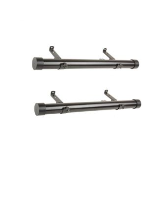 Rod Desyne - 1.5"  Side Curtain Rod 12-20 inch (Set of 2)