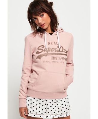 superdry embossed hoodie