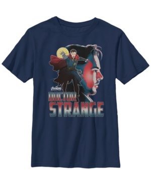 Fifth Sun Marvel Big Boys Infinity War Dr Strange Head Profile Short Sleeve T-Shirt