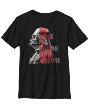 Fifth Sun Star Wars Big Boys Vader's Head Strong Short Sleeve T-Shirt