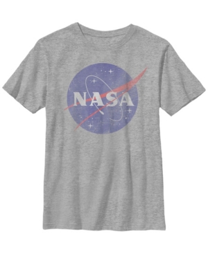 Fifth Sun Nasa Big Boy's Faded Logo Short Sleeve T-Shirt