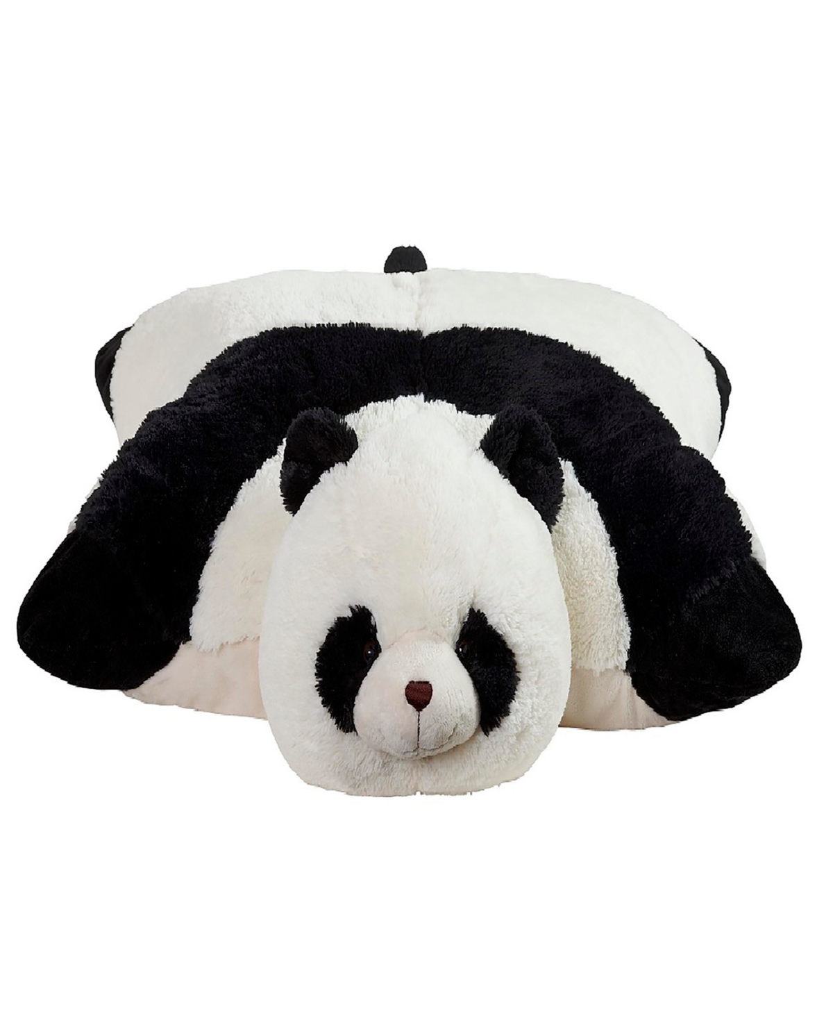Pillow Pets Signature Comfy Panda Jumboz Stuffed Animal Plush Toy In Multi