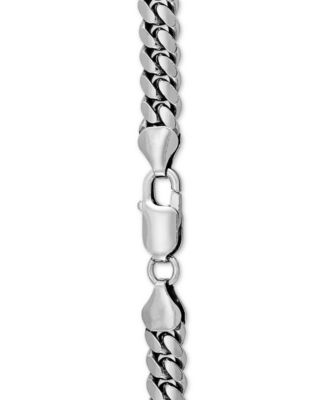 Cuban Link 22 Chain Necklace in 18k Gold-Plated Sterling Silver