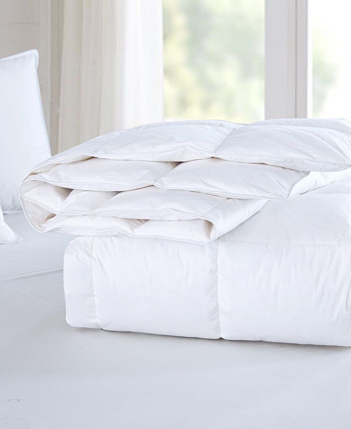 DOWNHOME Featherloft Goose Feather Down Comforter, Queen Macy's