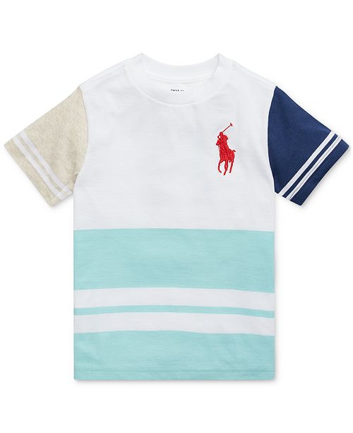 Polo Ralph Lauren Little Boys Big Pony Cotton Jersey Graphic T
