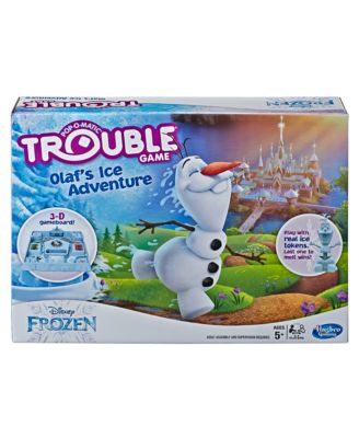 Hasbro - Trouble Disney Frozen Olaf's Ice Adventure Game