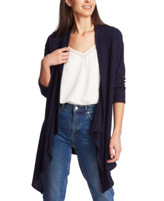 1.STATE Drape-Front Cardigan Sweater 