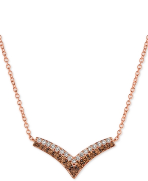 image of Le Vian Creme Brulee Diamond Chevron 18