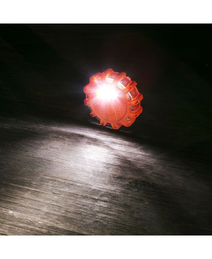 Wagan Tech Wagan Flashing Roadside Emergency Disk LED FRED Light with 3