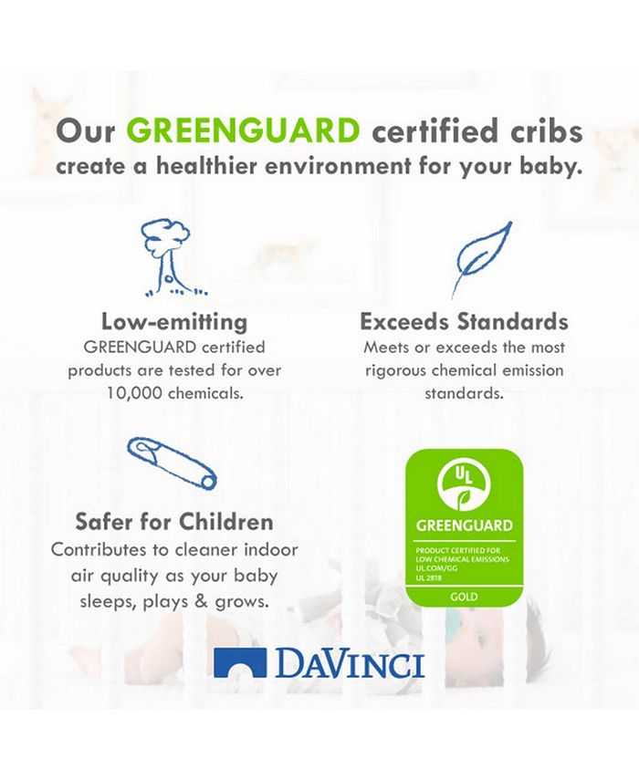 Million Dollar Baby Classic DaVinci Meadow 4in1 Convertible Baby Crib