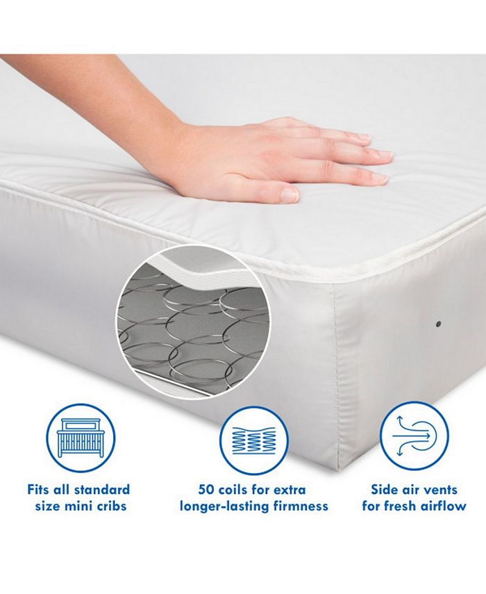 DaVinci Deluxe Coil Extra Firm Mini Crib Baby Mattress Macy's