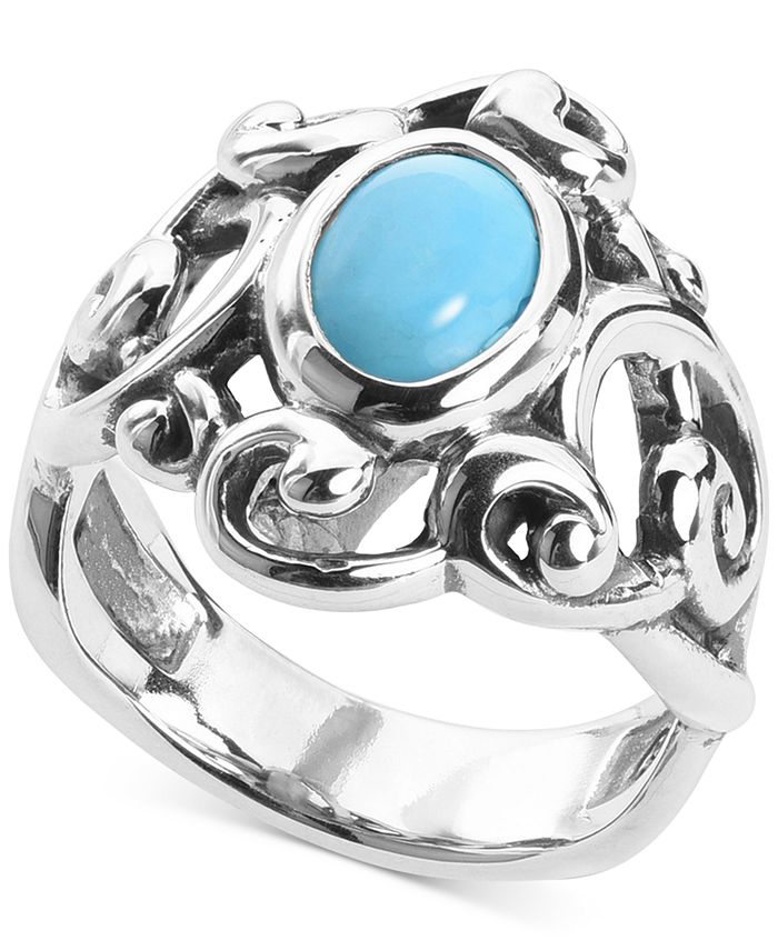 Carolyn pollack sales turquoise rings