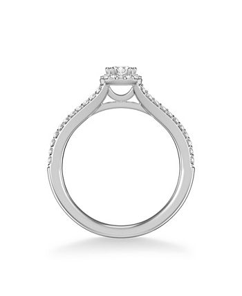 Macy's - Diamond Engagement Ring (1/2 ct. t.w.) in 14k White, Yellow or Rose Gold