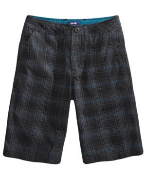 Univibe Big Boys Elkwater Plaid Shorts