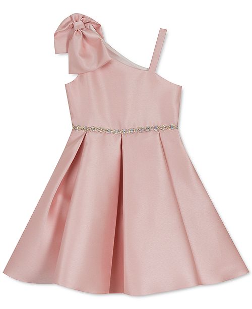 Rare Editions Little Girls Asymmetrical Bow Dress Reviews Macy S