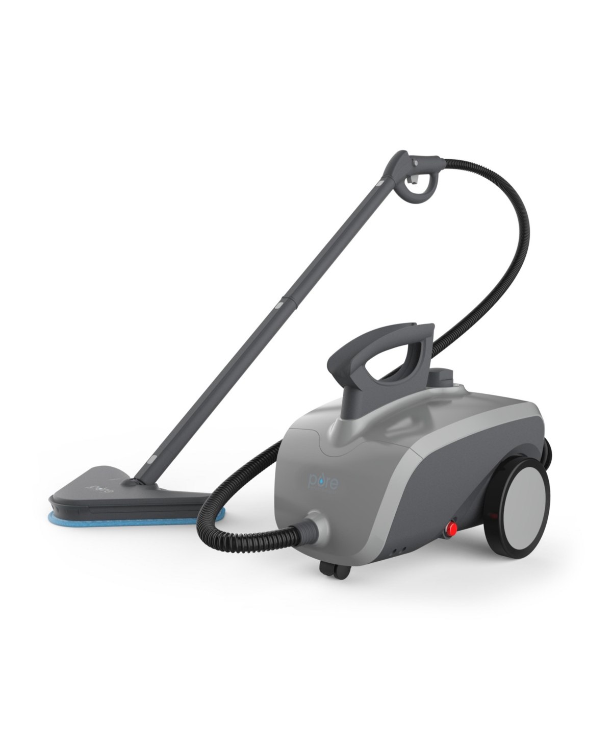 PureClean Xl Rolling Steam Cleaner - Gray