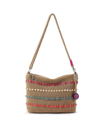 the sak casual classic crochet mini bag