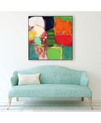 30" x 30" Heart Chambers Art Block Framed Canvas