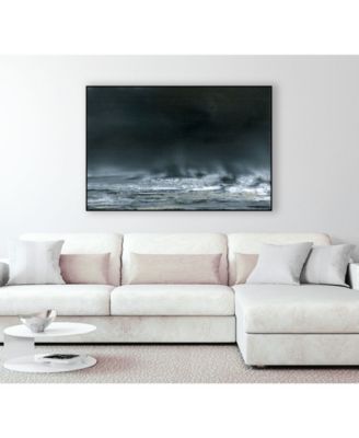 Giant Art 28" x 22" Sea View I Art Block Framed Canvas