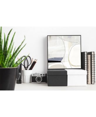 30" x 30" Beholder I Art Block Framed Canvas