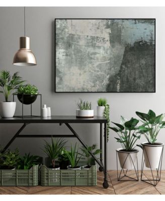 14" x 11" I Art Block Framed Canvas