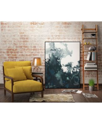Giant Art 20" x 16" Tempest II Art Block Framed Canvas